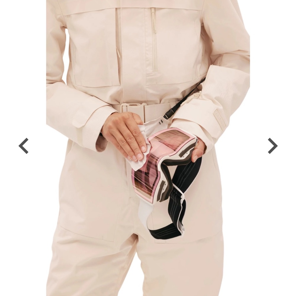 Halfdays - Murphy Ski Suit - Cream Hooded Ski Suit - small - NWT - Picture 6 of 6